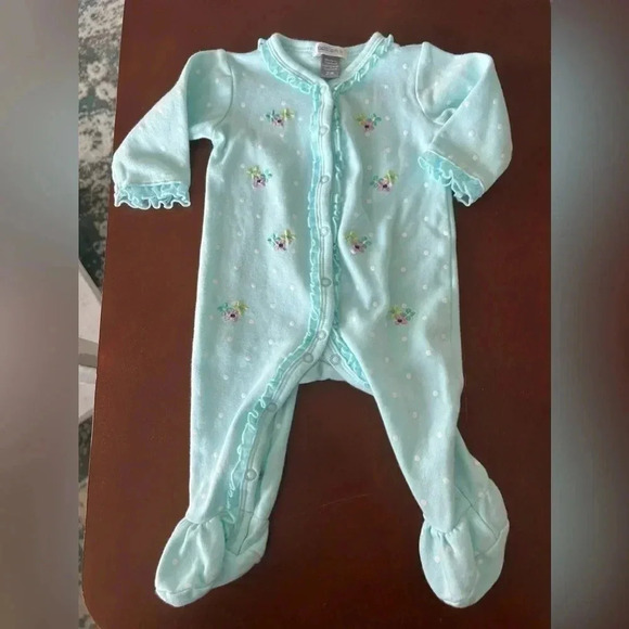 Mixed Baby Girl Footie PJs Bundle Size 3M-9M - Picture 7 of 9